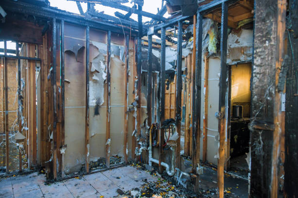 Professional Emergency Fire Cleanup technician working in Cedar Park, TX